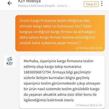 Trendyol Ürünümün Teslim Edilmemesi