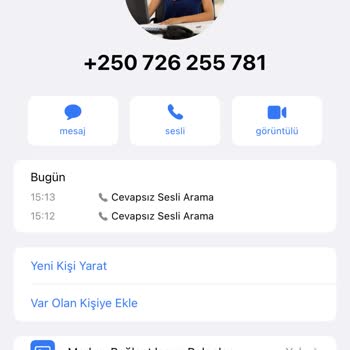 WhatsApp Yabancı Numaralar Tarafından Gelen Çağrı Ve Mesaj