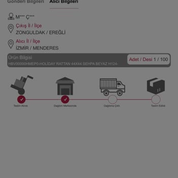 Horoz Lojistik Teslim Edilmeyen Kargo