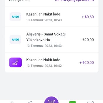 A101 Hadi Kart Komisyon
