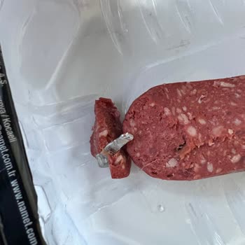 Namet Sucuk İçinde Metal Parça Çıkması