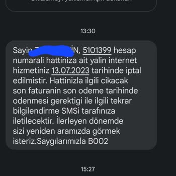 Millenicom Üyeliğim İptal Edilmemiş
