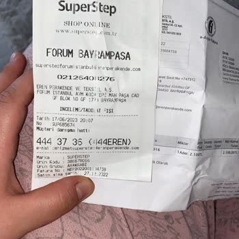 Süper Step Ürün Sorunu