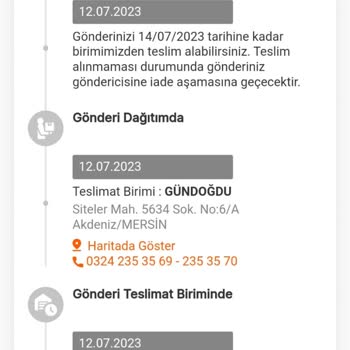 MNG Kargo Teslim İçin Eve Gelmeyip Teslim Edilemedi Yalanı