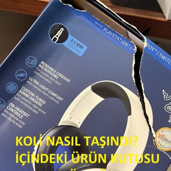 Yurtiçi Kargo'nun Kolimi Parçalanmış Şekilde Teslim Etmesi.