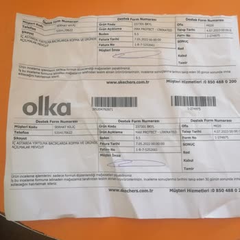 Skechers Ürün Kalitesi Ve Garantiye Almamak