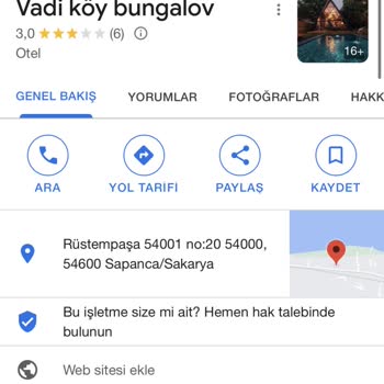 Vadi Köy Bungalov Mağduriyet Yaşama