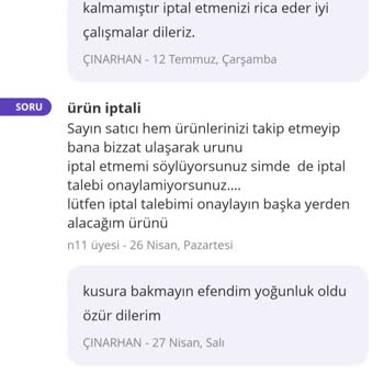 Çınarhan Motor N11 Satıcıları İnsanları Mağdur Ediyor