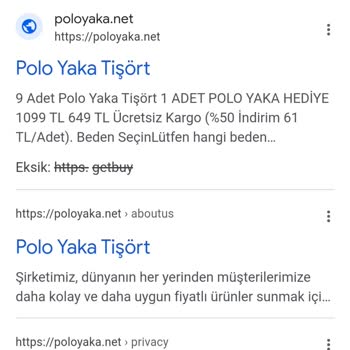Poloyaka.net Eksik Ürün Gönderdi