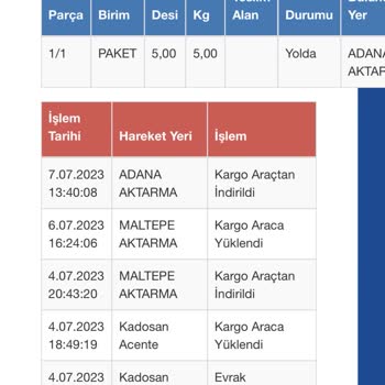 Sürat Kargo Kargomun Teslim Edilmemesi