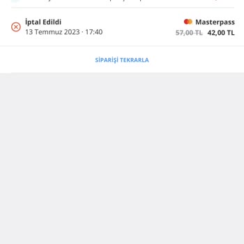Bisu Siparişimdeki Su İptali Hakkında
