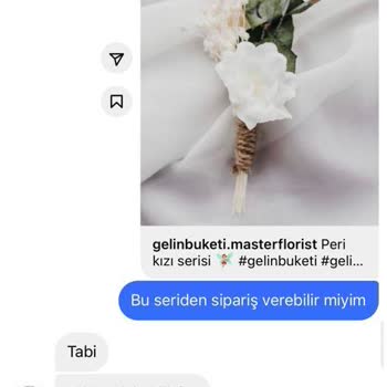 Gelinbuketi_masterflorist Gelin Buketi Siparişimde Sorun Yaşıyorum