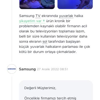 Samsung Kronik LED Arızalanmaları