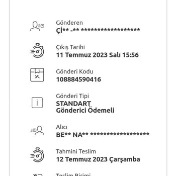 Yurtiçi Kargo Kargomun Hızlı Bir Şekilde Teslim Edilmesini İstiyorum