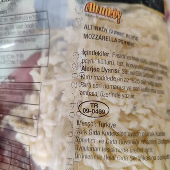 Altınköy (altinkoy.com.tr) Üründe Küflenme Sorunu