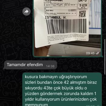 Footwear.com.tr Ayakkabı İadesiyle İlgili Sorun
