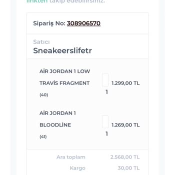 Sneakerslife.tr Farklı Numara Ayakkabı Geldi