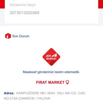 Aras Kargo'nun Teslim Edemediği Kargo