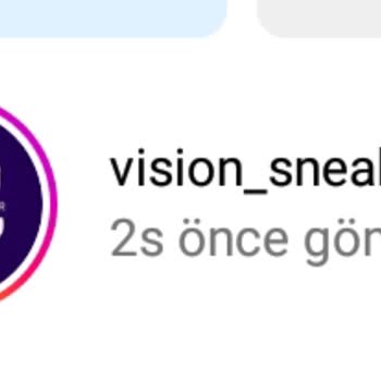 Vizyon Sneaker (Instagram) Kalitesiz Sneaker Ayakkabı Gönderimi!