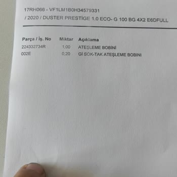 Dacia Garanti Sorunu Var