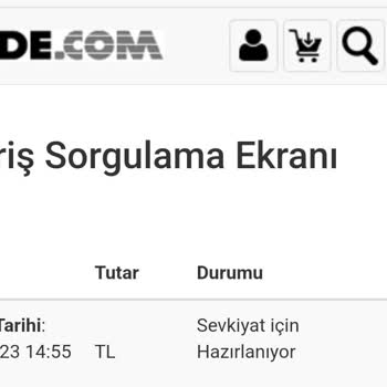 Perde.com Sipariş Kargoya Verilmemesi