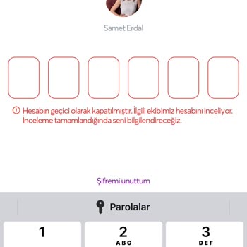 Bankacılık Düzenleme ve Denetleme Kurumu Papara Hesabım Tekrar Bloke Oldu