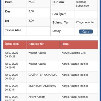 Sürat Kargo Dağıtımında Bilgi Eksikliği Ve Yavaşlık