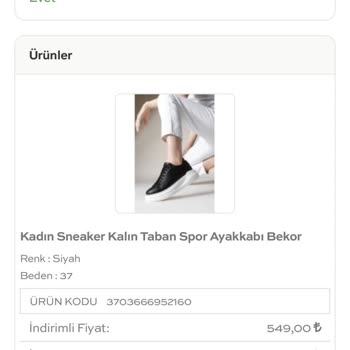 Marjin Ayakkabı Deri Ürününün Teslimat Sorunu