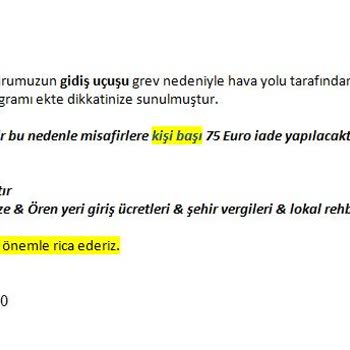 Jolly Tur Yurt Dışı Değişikliği