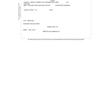 Paycell Eski IBAN Numarasına Gönderilen Paranın İadesini Yap