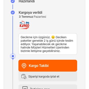 Hepsiburada Teslim Edilemeyen Kargom.
