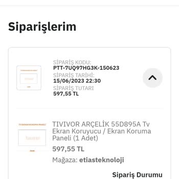 PttAVM İade Edilen Ürünün Para İadesi