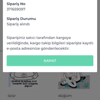 Shopier Sipariş Verilen Ürün İptali