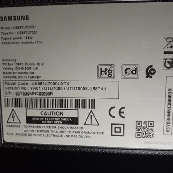 Samsung Ekran Kararması Oldu