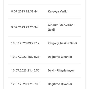 Bir Günde Kargo Gelmeyen Kargo, Ulaşılamıyormuş, Kapi Zilimiz Bozukmuş Falan Filan!