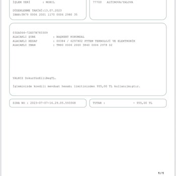 HGS Mobil Uygulamadan Para Yüklenememesi