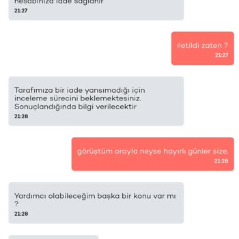 İade Tosla Nakit Yansımaması