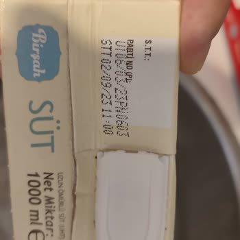 Birşah Üretim Hatası, Krema Üste Çıkmış