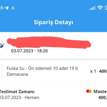 Bisu Ödemeyi Alıp Urunu Göndermiyor