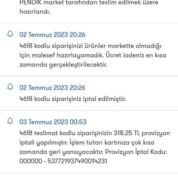 Şok Marketler 2 Temmuz 2023 Tarihinde Cepte Şoktan Alışveriş Problemi