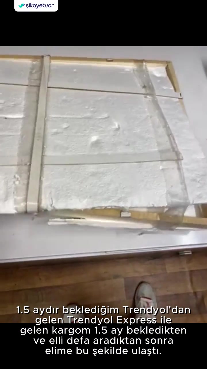 Trendyol Express'ten Gelen Kırık Ürün videonun kapak resmi