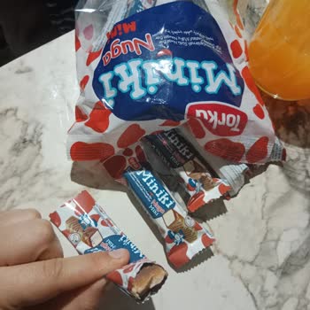 Torku Miniki Nuga Paket İçerisinde Yenilmiş Çikolata