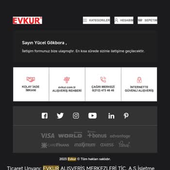 Evkur Alışveriş 36 Gündür Yapılmayan Ürün Teslimatı Ve Ödeme İstenmesi