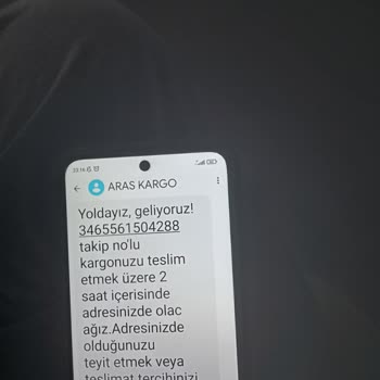 Aras Kargo Adrese Ulaşmayan Kargo