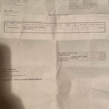 Ouno Service Vodafone Online Mağazacılık Ürün Şikayeti