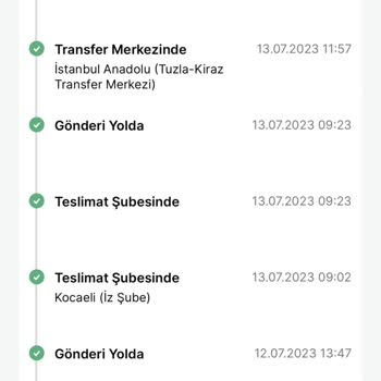 Sinbo Kargomun Kendi Kendine Geri Gönderilmesi