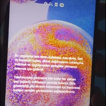 Samsung Telefon Ekran Üzerinde Bulunan Yazıyı Denedim Ama Yine De Açılmadı