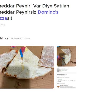 Domino's'un Parasıyla Sattığı Ürünü Göndermemesi