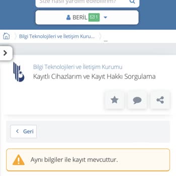 BTK Cihazım İme Kaydı Ve Telefon Numaramla Eşleme