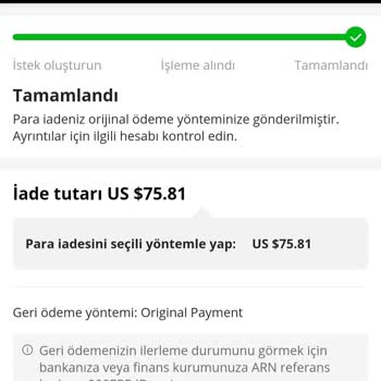 Ziraat Bankası Para İademi Yapmıyor.